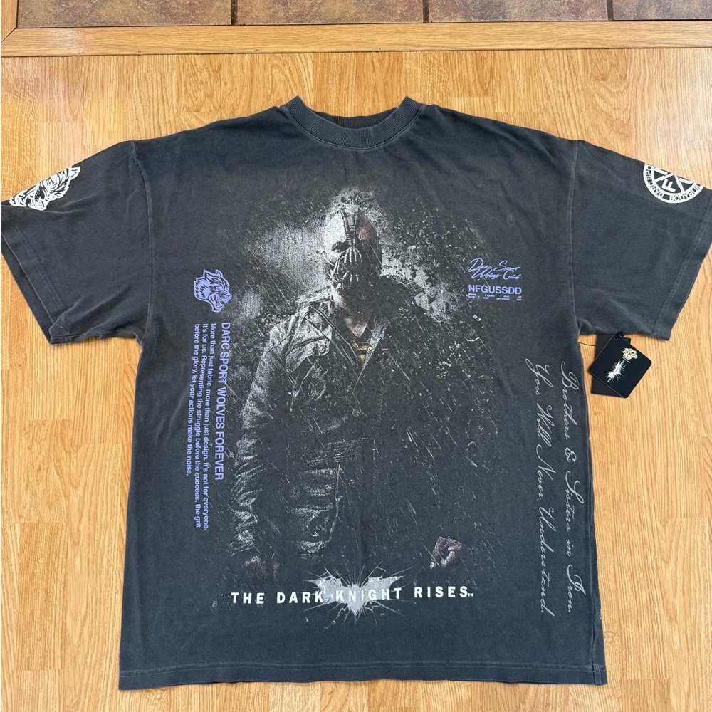 Darc Sport x Dark Knight Rises Bane Tee | M | 922/1000 | NWT RARE SOLD OUT
